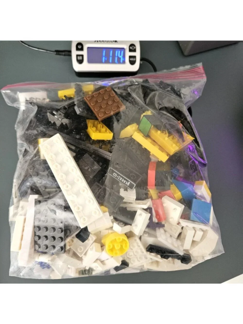 Building Bricks Blocks Mixed Lot 1.5+ Pounds Assorted Multi Plastic Kids Fidget